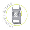 lockable buckle