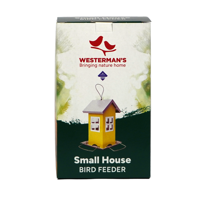 Seed Feeder Yellow House - SF19