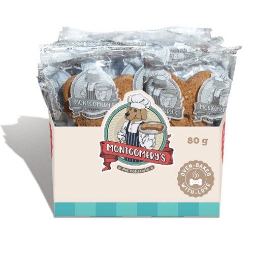 Montgomery's Individually Wrapped Biscuits 80g