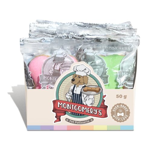 Montgomerys Iced Individually Wrapped Biscuits 50g