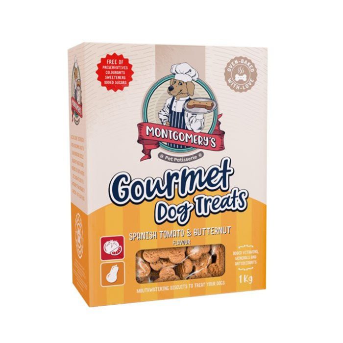 Montgomery's Dog Treats - Tomato & Butternut 1kg