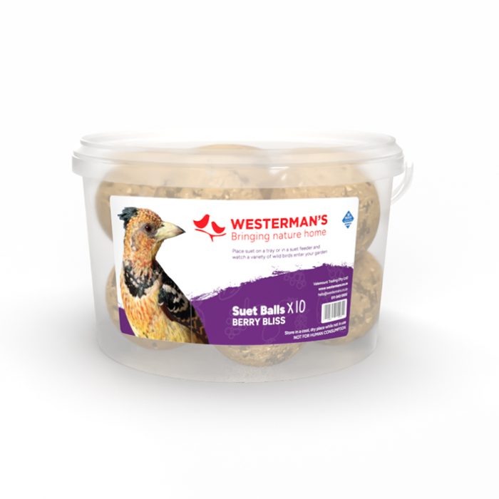 Westerman's 10x Berry Suet Balls Bucket