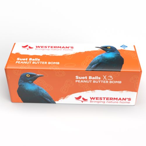 Westerman's 3-Pack Peanut Suet Snack Balls