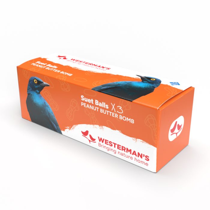 Westerman's 3-Pack Peanut Suet Snack Balls