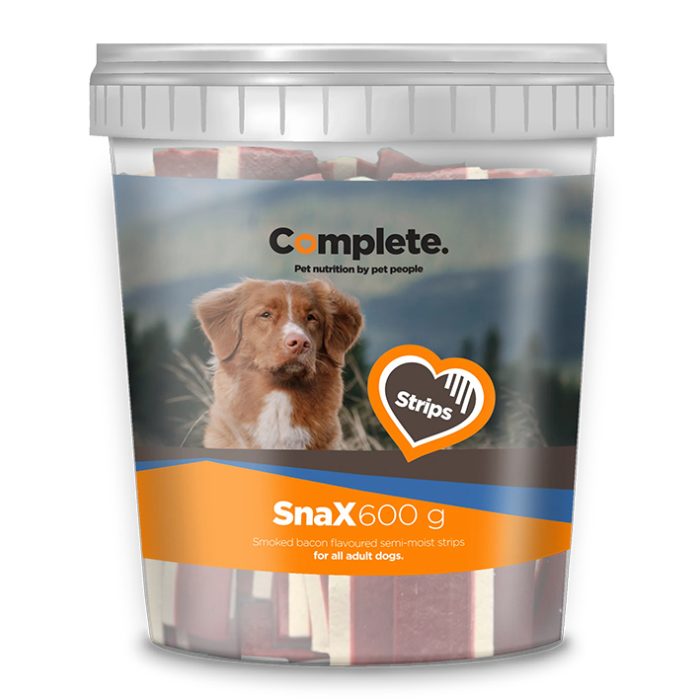 Complete Snax Treat Bacon Strips 600g