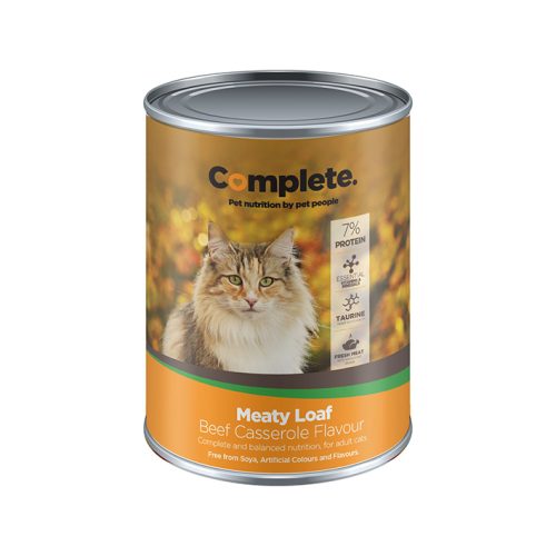 Complete Wet Cat Food - Beef Casserole 385g