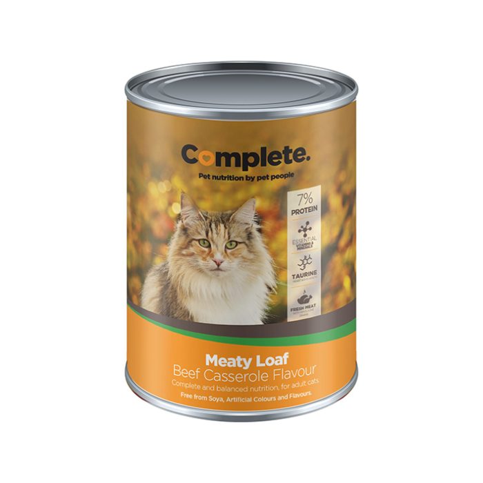 Complete Wet Cat Food - Beef Casserole 385g