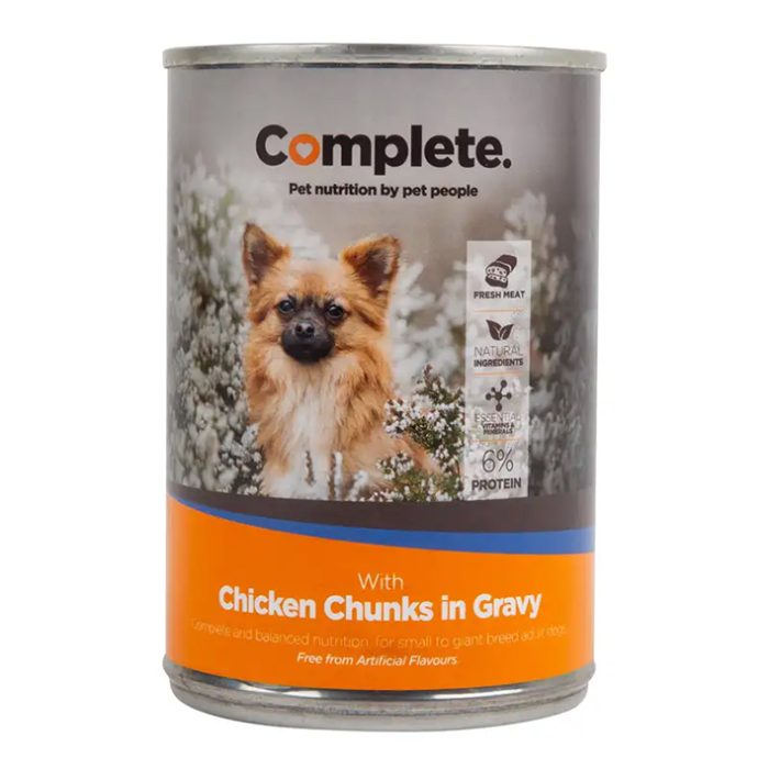 Complete Wet Dog Food - Chicken Chunks 385g